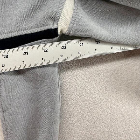 Vintage Christian Dior Track Jacket Men's XL Blue Gray Zip Pockets Monsieur 80s - Picture 6 of 11